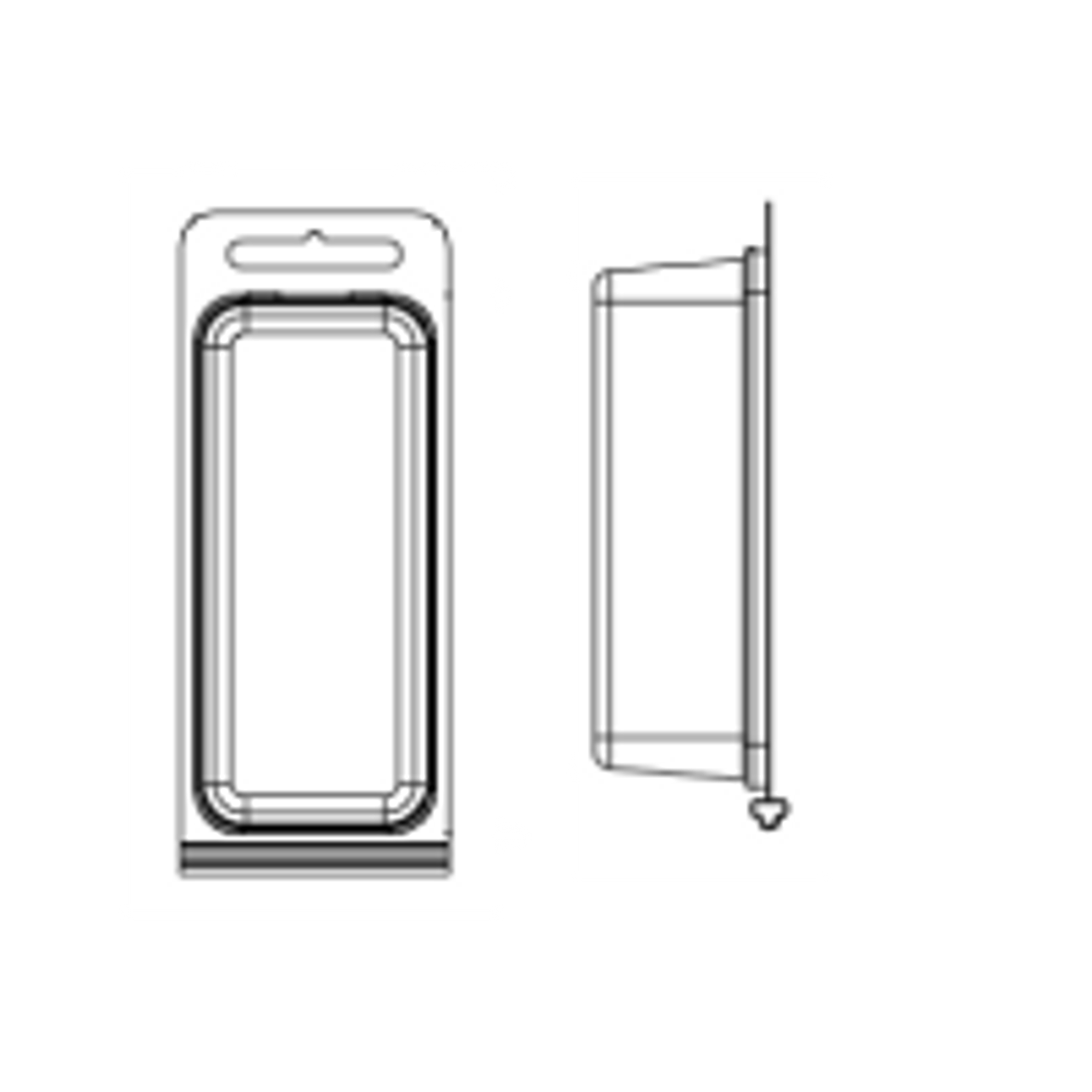 120TF - Stock Clamshell Packaging