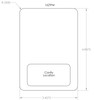 162TFM - Stock Clamshell Header Card Dielines