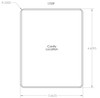 175TF - Stock Clamshell Packaging Header Card Dielines
