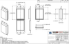 581TF - Stock Clamshell Packaging Technical Drawing