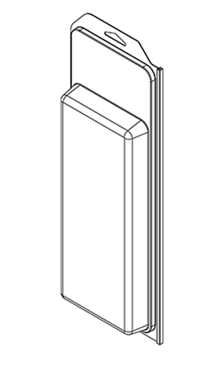604TF - Stock Clamshell Packaging