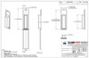 594TFM - Stock Clamshell Packaging Technical Drawing