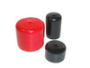 3/16" x 1/2" Round Tuff Pak Cap - 1,000 in Red or Black