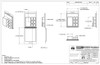 7 Compartment ClamTray Technical Drawing