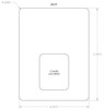 285TF - Stock Clamshell Packaging Header Card Dielines