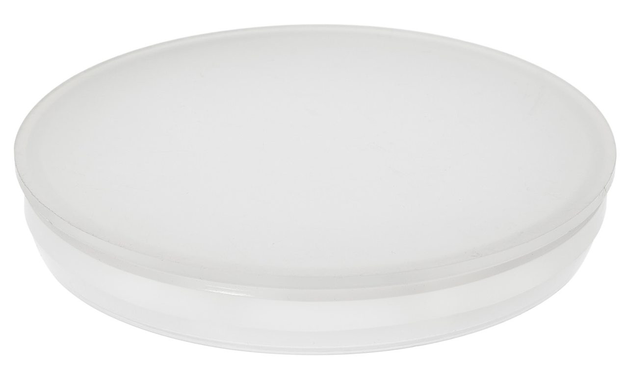 1-1/2" Round Poly Plug Natural
