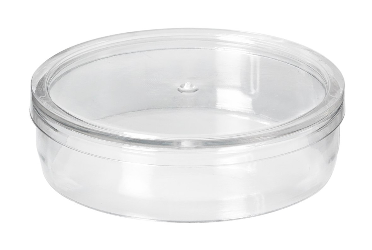 1" Round Clear Poly Plug