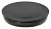 1-1/8" Round Poly Plug Black