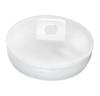 1-1/4" Round Hang Plug - Natural with Round Hole for Hanging