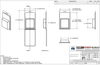 416TF - Stock Clamshell Packaging Technical Drawing