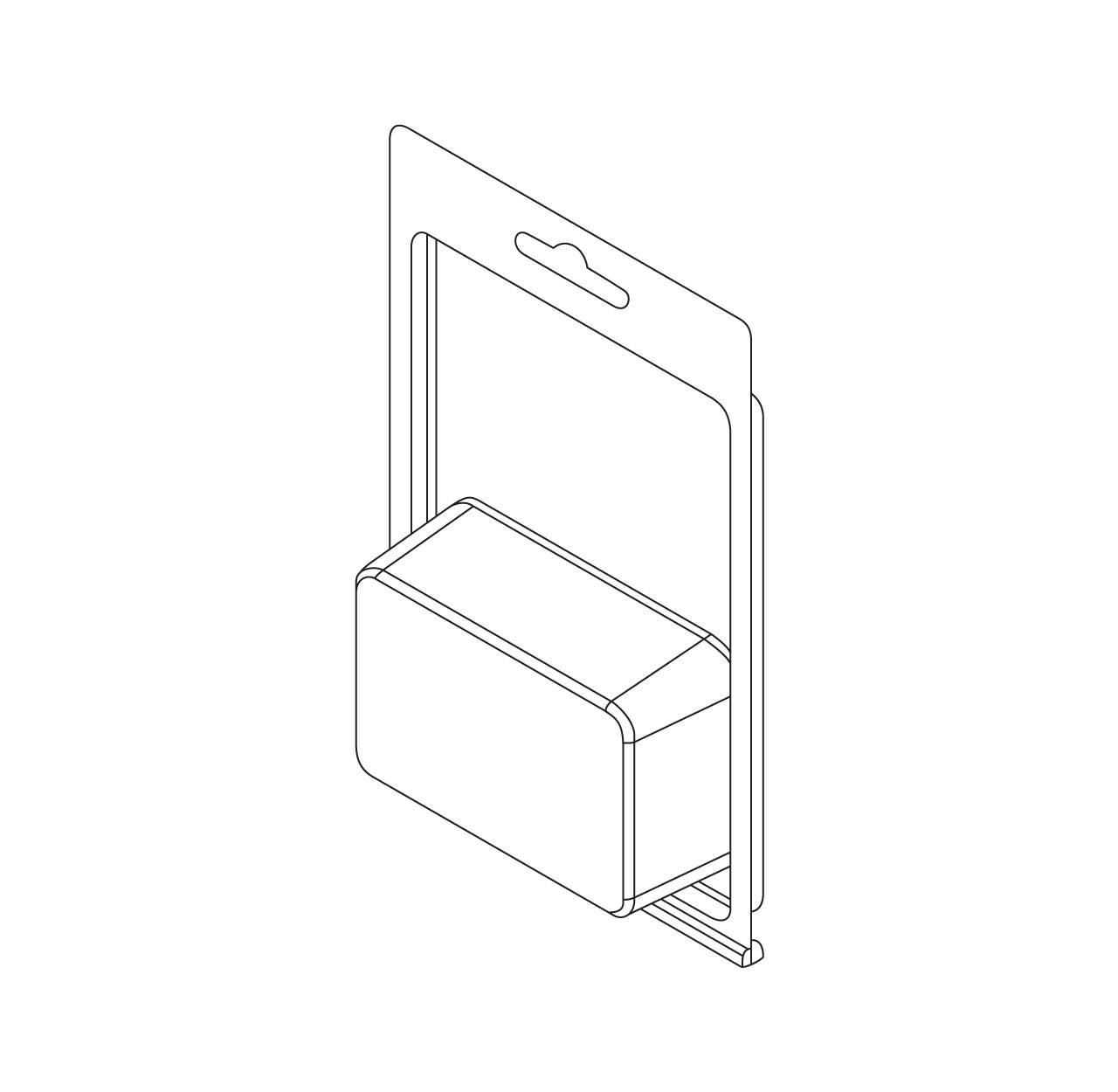 168TFM Stock Clamshell
