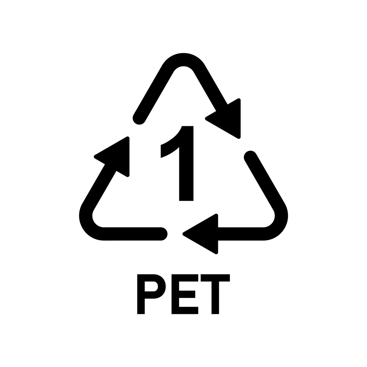 1-1/2" Round Poly Plug - Clear - PET