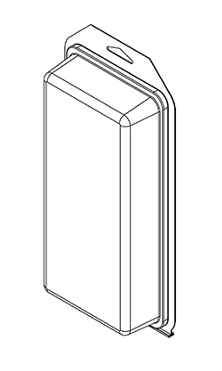 500TF - Stock Clamshell Packaging