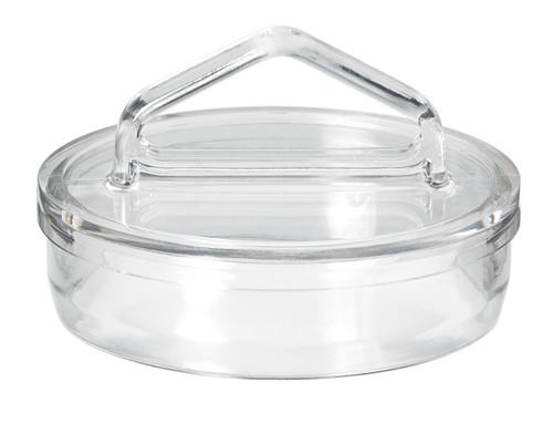 1" Round Clear Hanger Plug