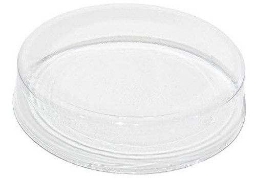 1-3/4" x 1/2" Clear Cap