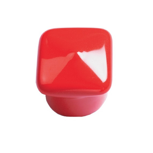 1-1/2" x 1-1/2" Red Anti-Roll Cap - 150