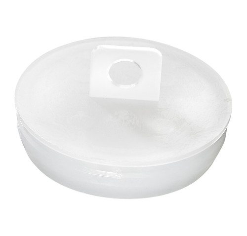 7/8" Round Hang Plug - Natural with Round Hole for Hanging