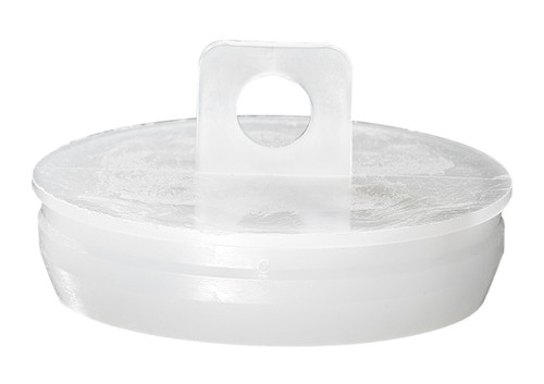 1-1/4" Round Hang Plug - Natural with Round Hole for Hanging