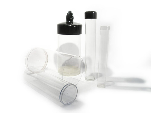 1" x 3-1/8" Heavy Wall Flexible Bottom Container